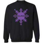 CoolPinoy Ube Unisex Crewneck Pullover Sweatshirt